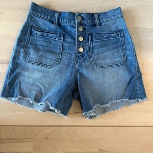 Madewell High Waisted Mom Shorts